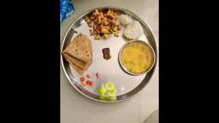 Simple Lunch Thali😍 shorts trending comedy funny [upl. by Naletak]