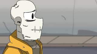 True Glitchswap PAPYRUS death fanmade reanimation because yesgift for Diego [upl. by Lewap]