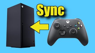 How to Sync Xbox Series XS Controller to Xbox Series XS Console PairConnect [upl. by Dibb]