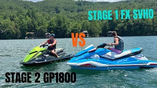 2023 STAGE 2 GP1800r VS STAGE 1 FX SVHO [upl. by Nylcaj]