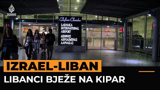 quotMi samo želimo mirquot kažu Libanci koji bježe na Kipar [upl. by Zigrang386]