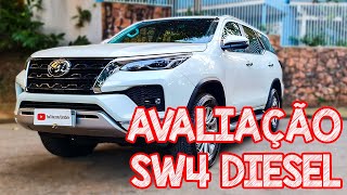 Avaliação Toyota SW4 2021 DIESEL o SUV da Hilux é o mais confiável da categoria mas cobra muito [upl. by Nirel]