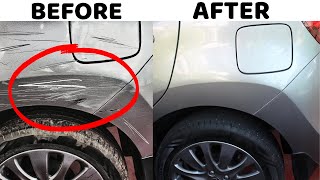 How to remove scratches from Car  CAR SCRATCH REMOVAL in 2 Minutes [upl. by Akihdar]