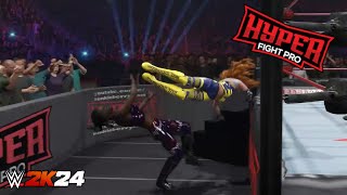 Hyper Fight Pro  Show 44 Now or Never  WWE 2K24 [upl. by Arerrac]