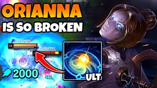 Orianna is so broken right now Ultimate just OneShots while barely being fed at all [upl. by Urbano]