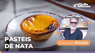 PASTEIS DE NATA la RICETTA TRADIZIONALE PORTOGHESE di GIOVANNI RICCIOLI😋💛 [upl. by Hilary]