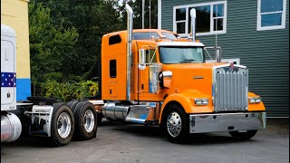 My New Kenworth W900L finally arrived [upl. by Aisile]