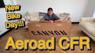 Canyon Aeroad CFR  Unboxing amp Build [upl. by Oninrutas228]