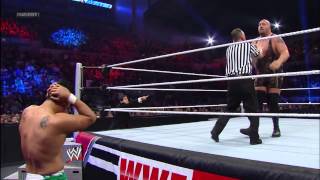 WWE Main Event  Alberto Del Rio vs Big Show March 13 2013 [upl. by Arrik]