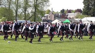 Portlethen amp District Pipe Band 1st in Grade 1 bands at North of Scotland 2019 Championship [upl. by Stag674]