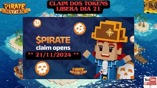 Pirate Nation  Claim dos Tokens da Season 2 será Liberado dia 21112024 [upl. by Miah]