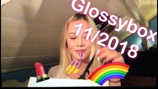 UNBOXING GLOSSYBOX NOVEMBER 2018 [upl. by Koy]