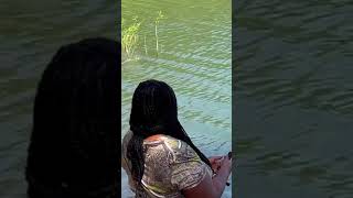 Fishing at Lake Murray fishing lakemurray outdoors camping camoflauge firstcatch vlog [upl. by Ahcsat396]