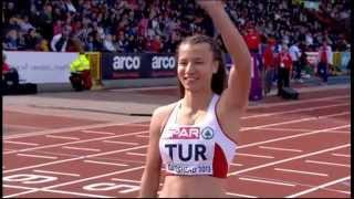 SURVIVOR ALL STAR Elif  2013 European Athletics Team Championships 400m Hurdles Women [upl. by Saixela]