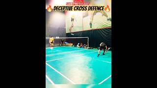 🔥Deceptive Cross Defence🔥 youtubeshorts shorts sports [upl. by Aiseneg]