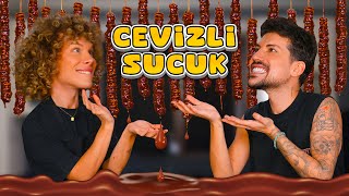 CEVİZLİ SUCUK YAPTIK [upl. by Cole]