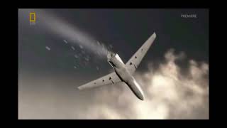 aero linee ivita flight 870 crash animation [upl. by Atiragram]