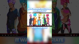 How Dragon Ball Super Beat Me To It anime dragonball dragonballsuper [upl. by Kariotta]