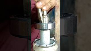 Adjusting Bearing in Motor Rotor motor gearbox gearmotor [upl. by Stoughton]