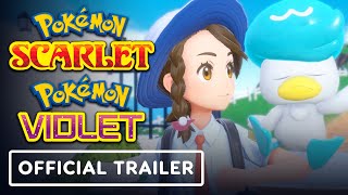 Pokemon Scarlet and Pokemon Violet  Official Trailer [upl. by Heisser]