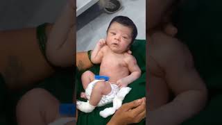 Neonate baby care cutebaby babycare newbornbaby babydocter youtubeshorts babyboy [upl. by Hanfurd]