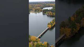 Beautiful Downtown Minocqua Drone Video Oct122024 🍁 minocqua cootslures drone [upl. by Alesandrini107]