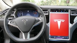 17 Zoll Auto Display  Tesla Model S Bildschirm Erklärt [upl. by Nyrhtac701]