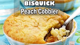 Bisquick PEACH Cobbler [upl. by Trojan]