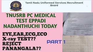 TNUSRB MEDICAL TEST 2024 EYE TEST MUST ENA ENA EDUTHUTU PONUMENA ENA TEST PANDRANGA FULL DETAILS [upl. by Caia]