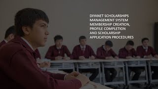 Diyanet Scholarships Membership Procedures [upl. by Gleason]