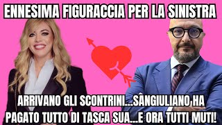 IL CASO SANGIULIANOUN ALTRO BLUFF MONTATO AD ARTEECCO TUTTE LE PROVEE LA SINISTRAMUTA [upl. by Cardie]