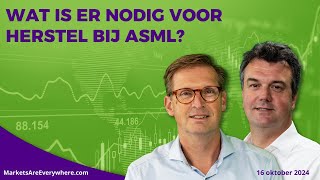 Wat is er nodig voor herstel bij ASML [upl. by Berrie355]