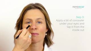 How to apply Remescar Sagging Eyelids in combination with makeup Tutorial [upl. by Coit]