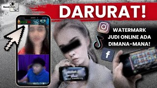 Maraknya Watermark Situs Judi Online Berbahaya [upl. by Dirgni]