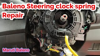 BALENO STEERING CLOCKSPRING REPAIR [upl. by Slein]