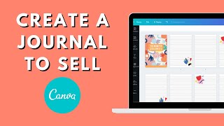 Create a Journal in Canva to Sell on Amazon KDP Templates Included [upl. by Notsla]