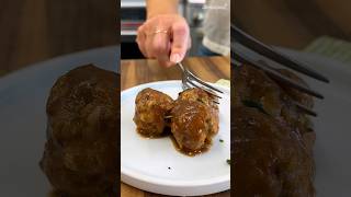 Slow Cooker Chicken Apple Meatballs [upl. by Meibers]