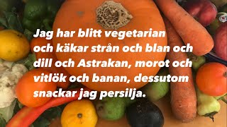 Vegetarianvisan med text  Sång från Trazan och Banarne [upl. by Einneg]