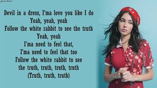 Madison Beer  Follow The White Rabbit  Lyrics [upl. by Yeldoow]