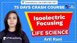 75 Days CSIRUGC NET Crash Course  Isoelectric Focusing  Unacademy Live CSIR UGC NET [upl. by Ahcila]