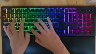 Razer Ornata Chroma Sound Test [upl. by Nawiat]