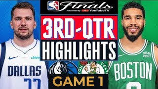 Boston Celtics vs Dallas Mavericks  Game 1 Highlights HD 3rd QTR  June 6  2024 NBA Finals [upl. by Lavoie]