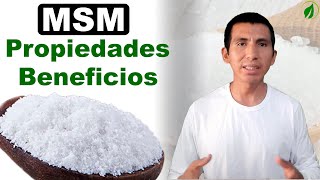 🟢 7 Propiedades y Beneficios del MSM o Azufre Orgánico para la Salud  Alimentos con MSM [upl. by Pittman244]