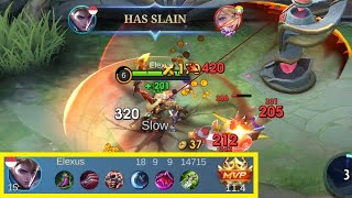 Alucard Revamp Mayhem Gameplay Infinity Slash Enjoy Your Last Meal  Alu Semi Tank Build MLBB [upl. by Tyson]