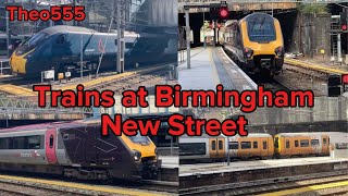 Trains at Birmingham New Street 16824 [upl. by Hanway]