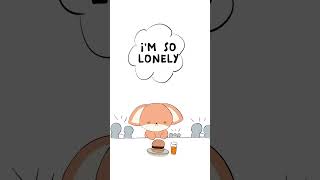 Extroverts vs introverts dining alone introvert extrovert comedy cartoon [upl. by Atekan615]