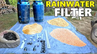 DIY Rainwater Filter System [upl. by Atinod]