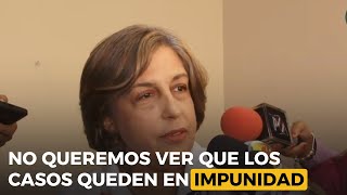 En un tema de amnistía política no queremos ver que los casos queden en impunidad [upl. by Fisher]