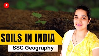 Soils in India  SSC Geography by Pooja Maam  Parcham [upl. by Assi]