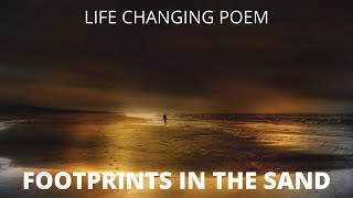 Footprints in the sand Margaret Fishback Powers life changing poem [upl. by Ozzie]